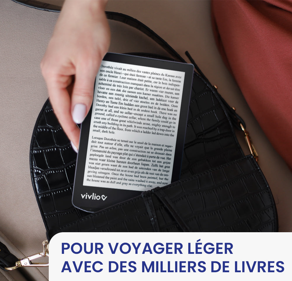 Liseuse Vivlio Light HD - Grise