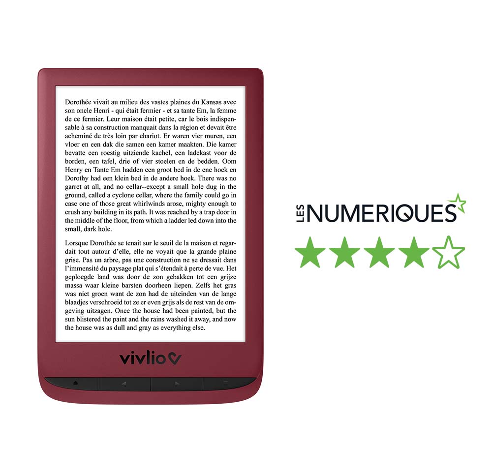Liseuse Touch Lux 5 - Rouge