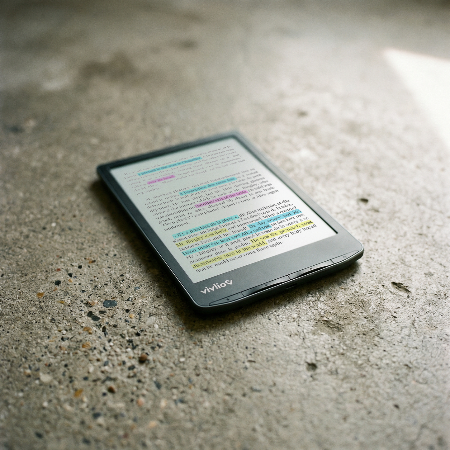 Liseuse InkPad Color - Bleu acier