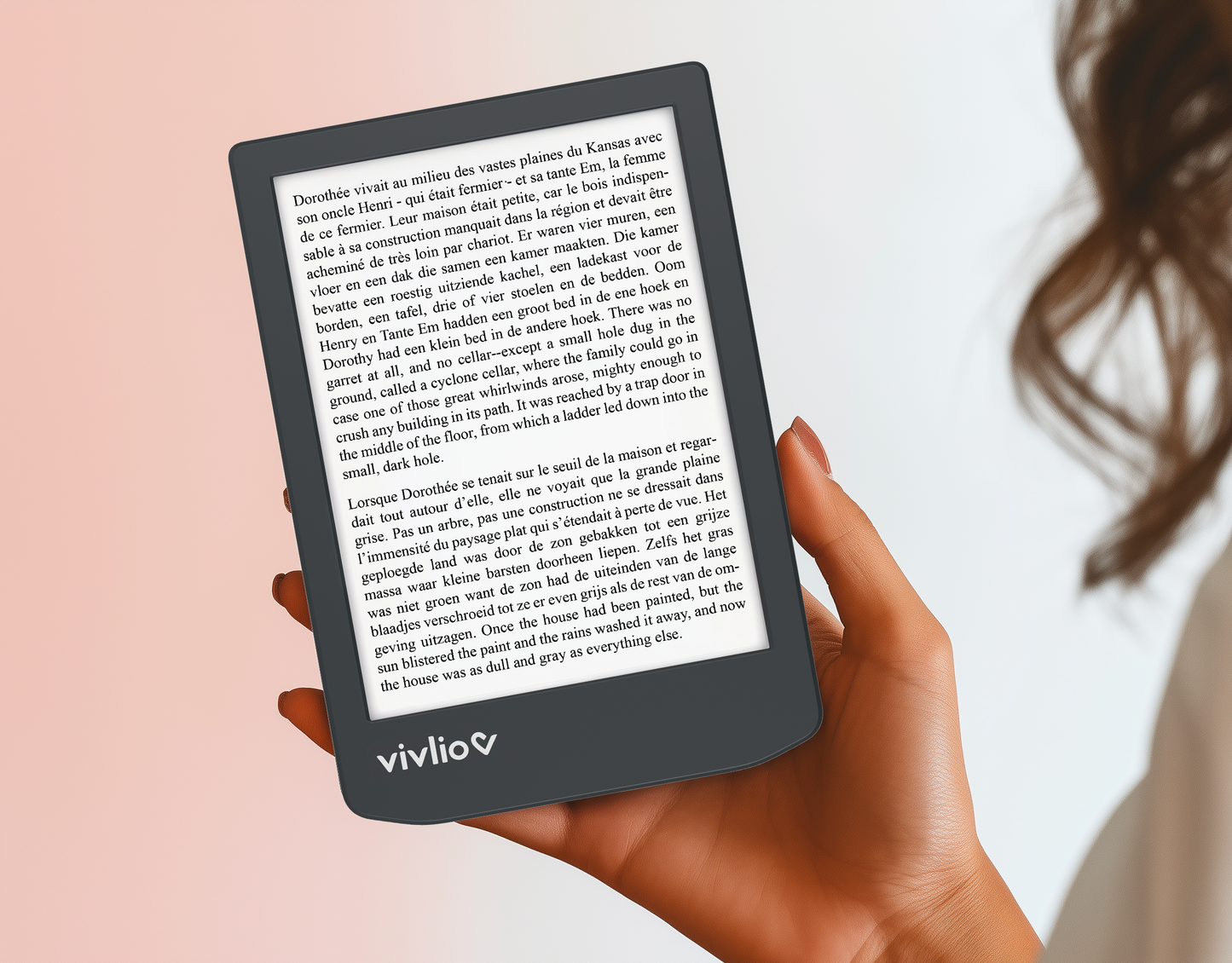 Liseuse Vivlio Light Zen - Noire