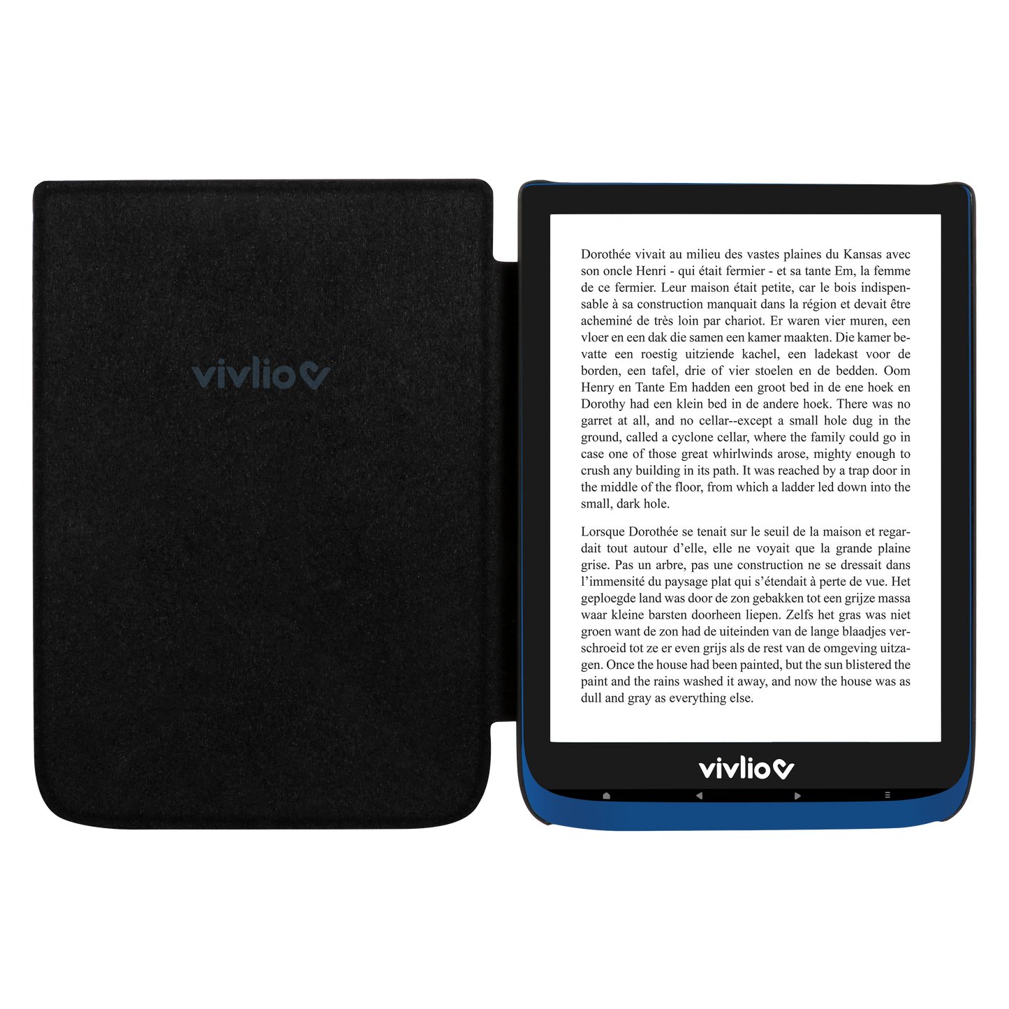 Housse intelligente pour ancienne InkPad 3 - Bleue