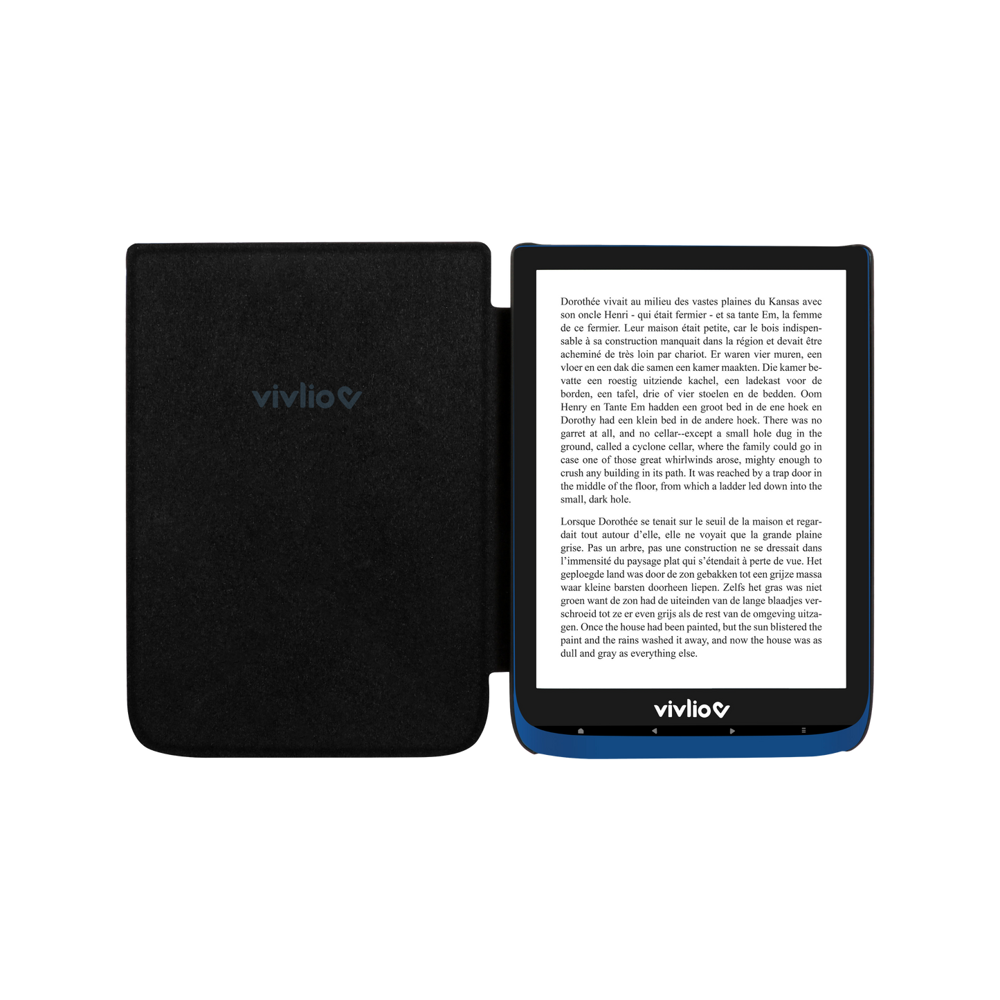 Housse intelligente pour ancienne InkPad 3 - Bleue