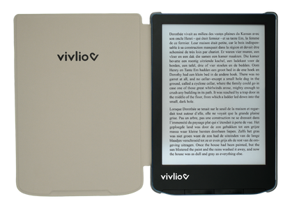 Housse intelligente transparente - Liseuse Vivlio Light ZEN, Light, Light HD & Light HD Color - Pistache