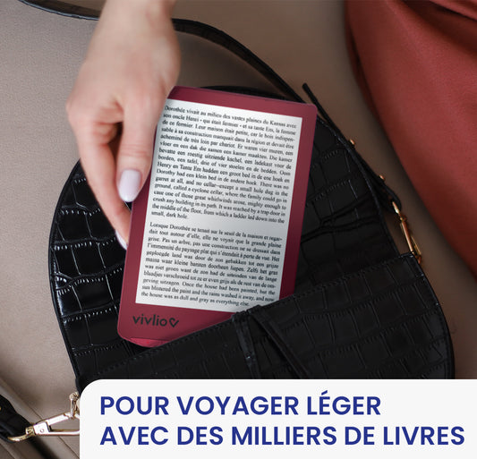 Liseuse Vivlio Light - Ruby