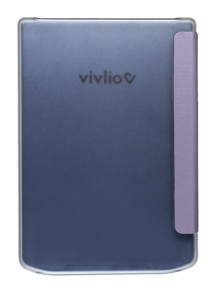 Housse intelligente transparente - Liseuse Vivlio Light Zen, Light, Light HD & Light HD Color - Lilas