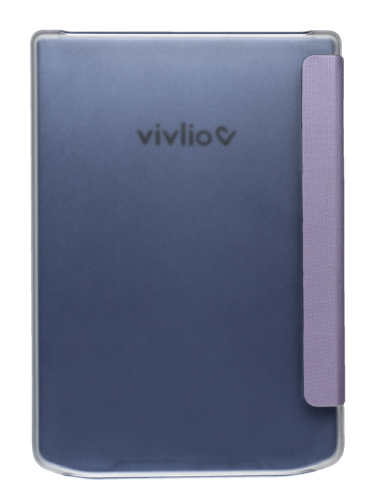Housse intelligente transparente - Liseuse Vivlio Light, Light ZEN, Light HD & Light HD Color - Violette