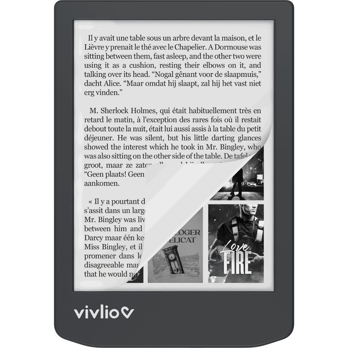 Liseuse Vivlio Light Zen - Noire