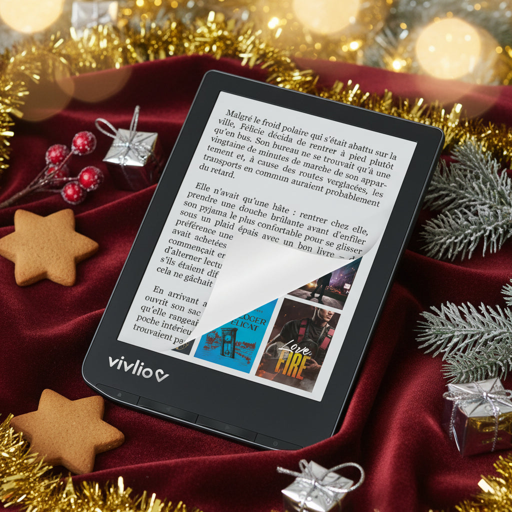 Liseuse Vivlio Light HD Color - Bleu acier