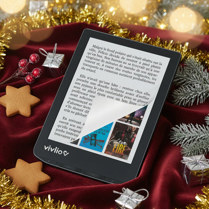 Liseuse Vivlio Light HD Color - Bleu acier