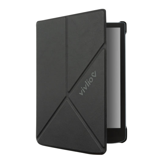 Housse intelligente Origami - Liseuse Vivlio Light, Light ZEN, Light HD & Light HD Color - Noire