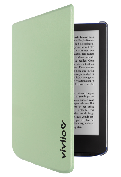Housse intelligente transparente - Liseuse Vivlio Light ZEN, Light, Light HD & Light HD Color - Pistache
