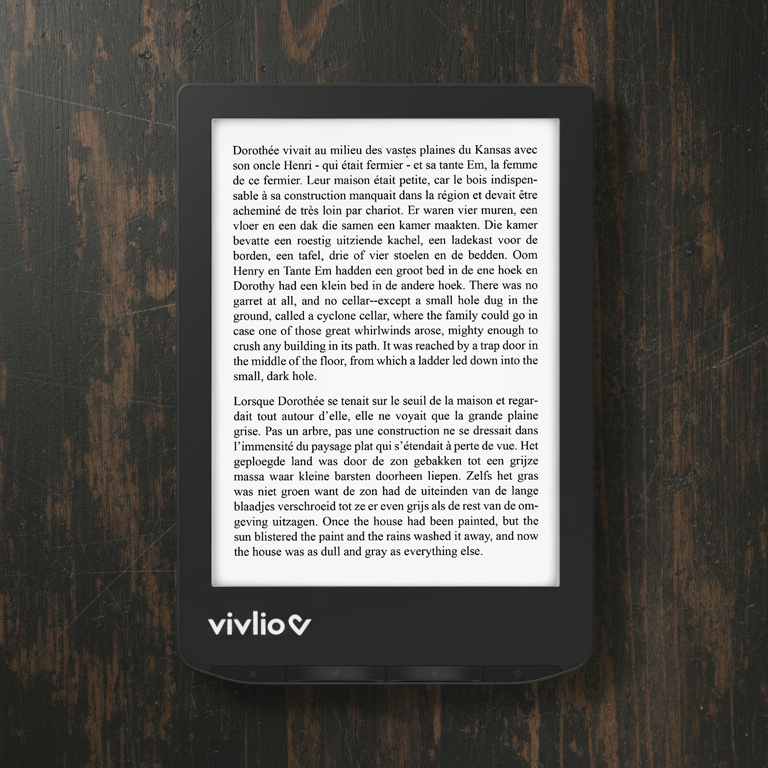 Liseuse Vivlio Light - Noire