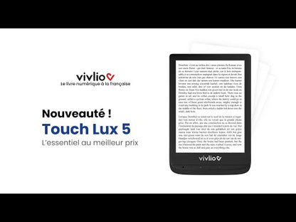 Liseuse Touch Lux 5 - Noire